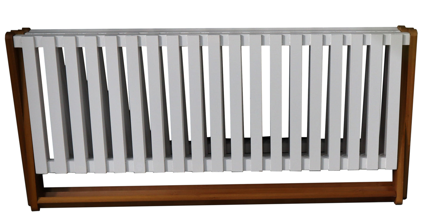 Étagère à chaussures pliable en bambou à 3 niveaux