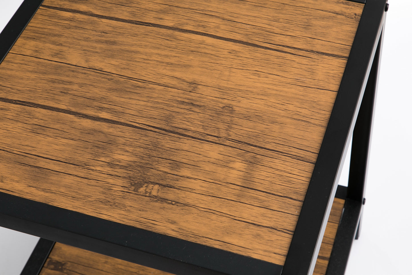 Table d'appoint industrielle Westwood, style vintage/noir