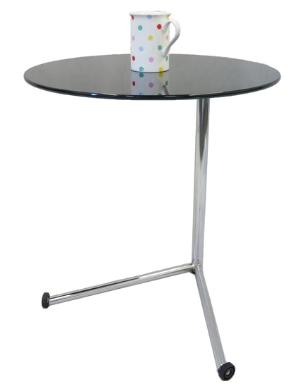 Table d'appoint ronde Vito - Noire 