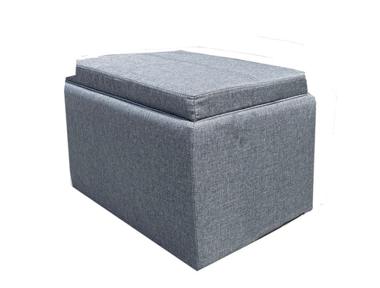 Banc coffre ottoman Merton Grey