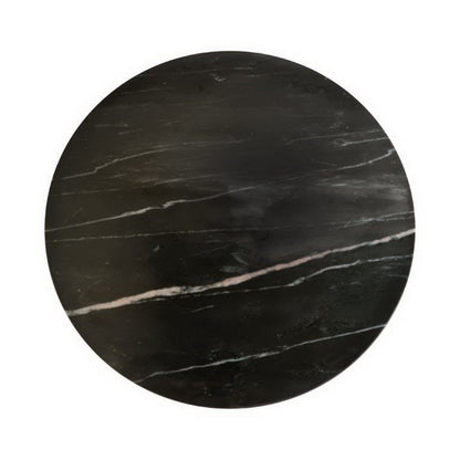 Table d'appoint Gabriella, marbre noir 