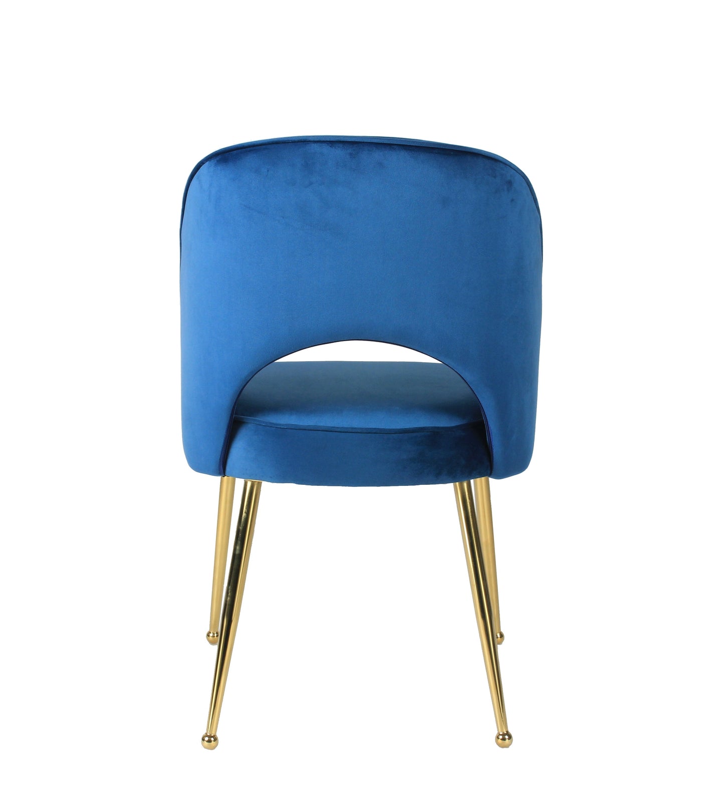 Ensemble de 2 fauteuils d'appoint bleu royal