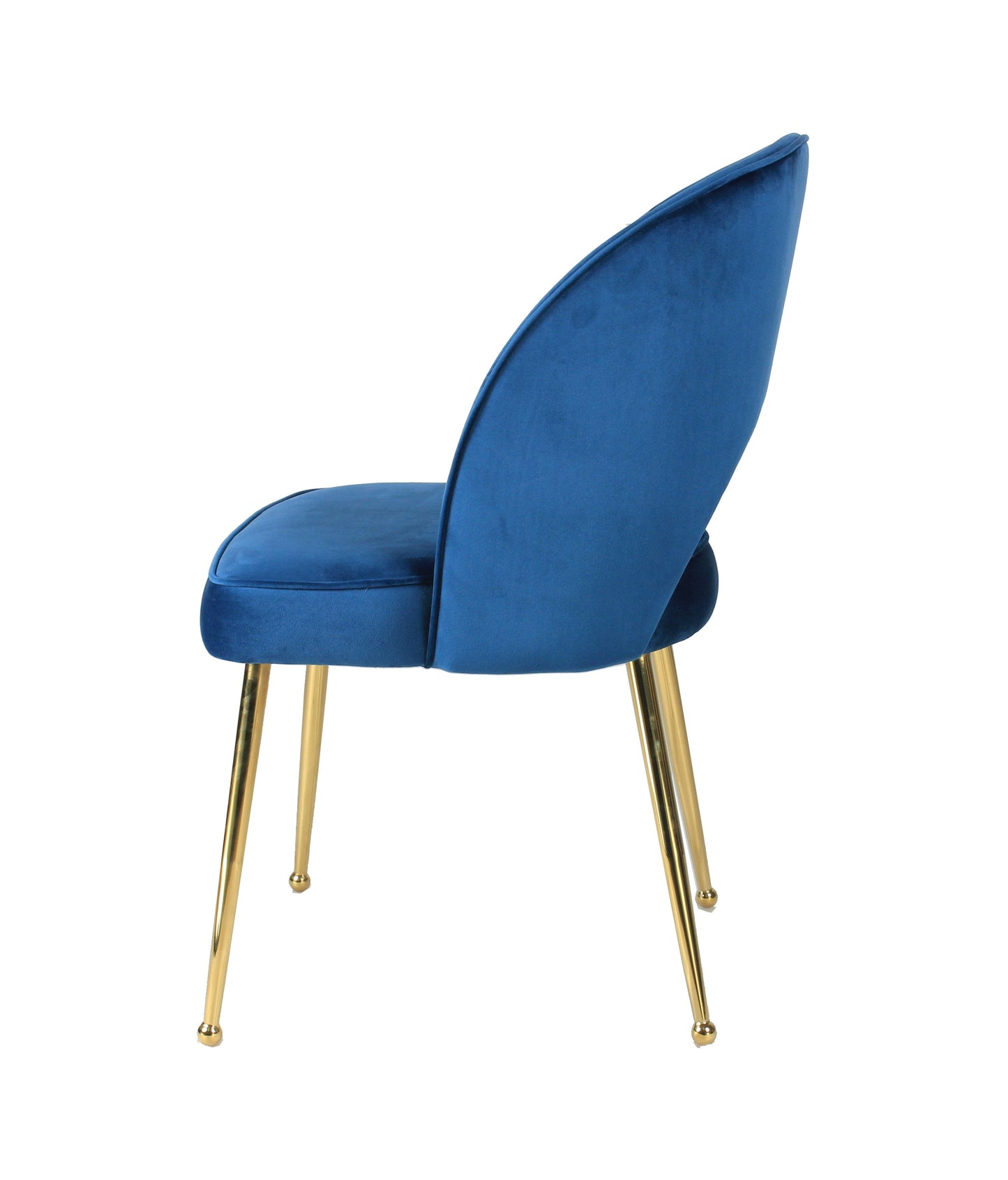 Ensemble de 2 fauteuils d'appoint bleu royal