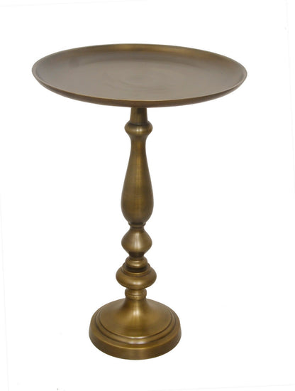 Table d'appoint Sana en laiton antique