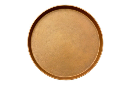 Table d'appoint en métal Maxine Tripods, dorée